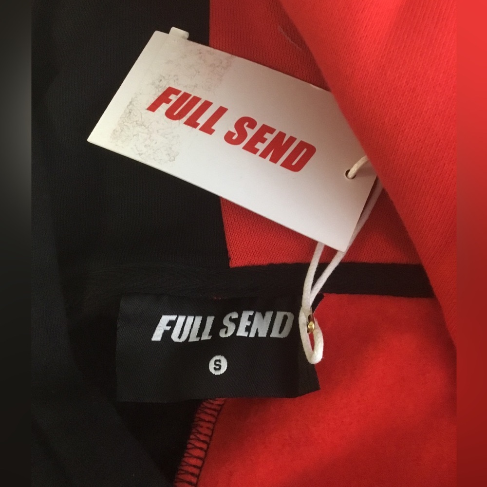 Full Send Hoodie Two Tone - Size Small - NWT.                           4 - Picture 3 of 4